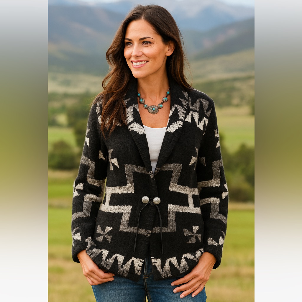 Ralph Lauren Hand Knit Vintage Wool Sweater